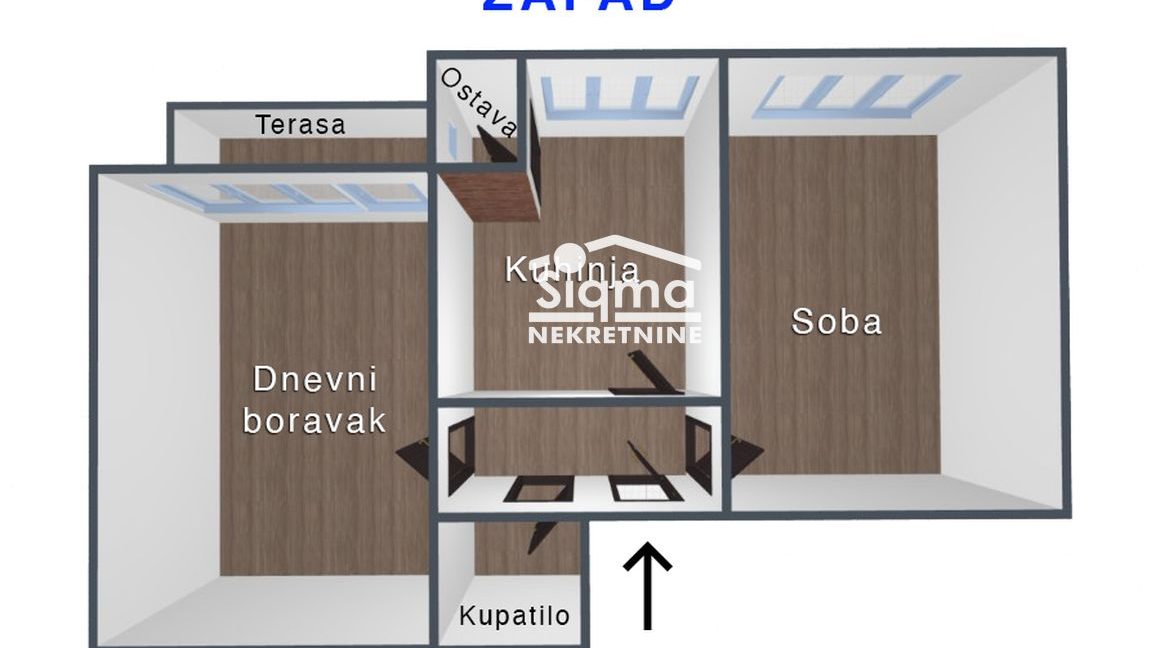 dvosoban stan bagljas prodaja sigma nekretnine zrenjanin1