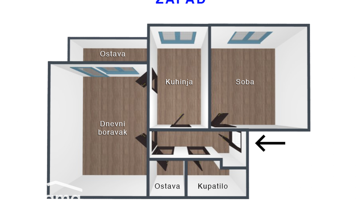 dvosoban stan prizemlje ruze sulman prodaja sigma nekretnine zrenjanin1